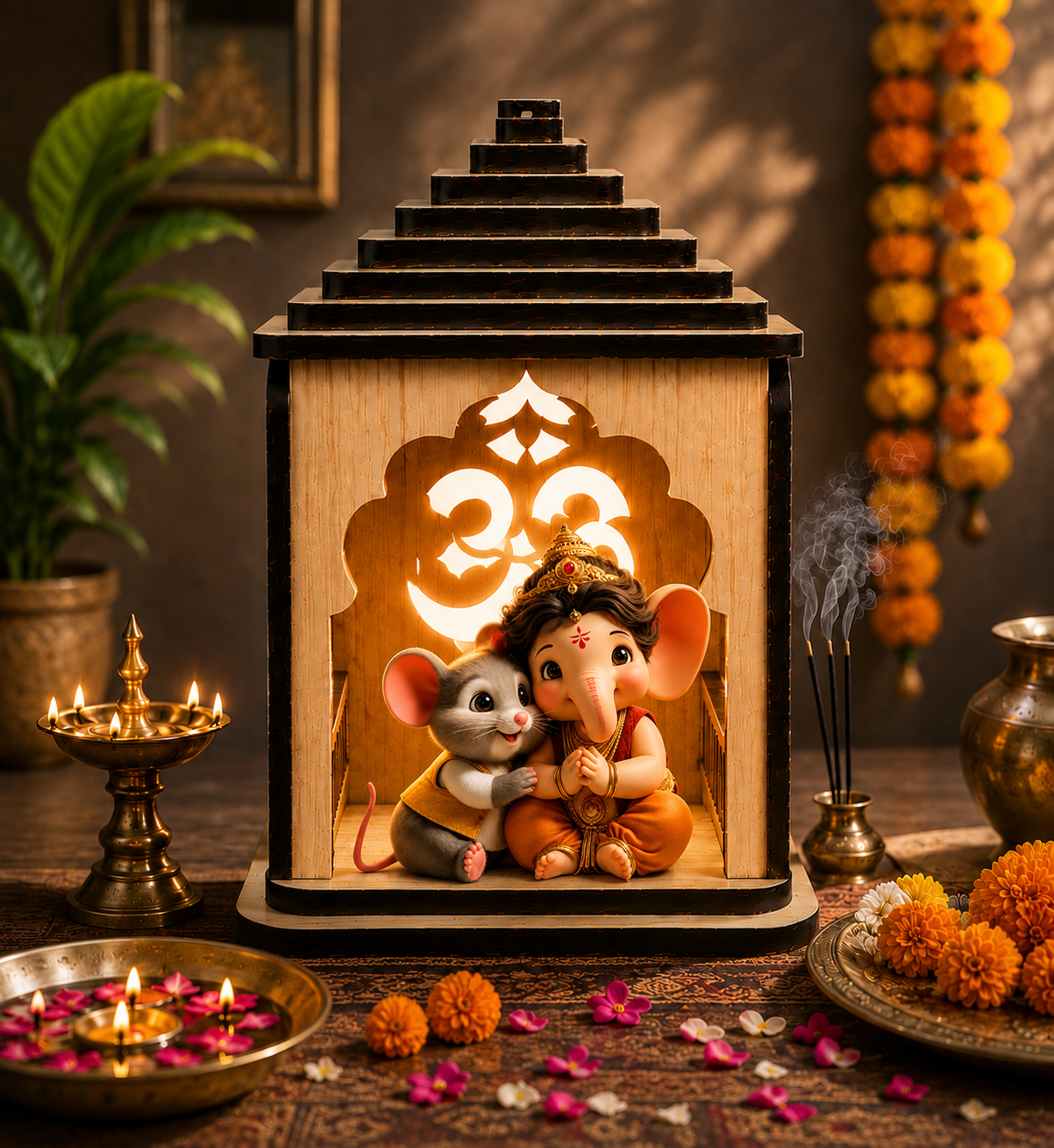 Ganesha Small Temple 3