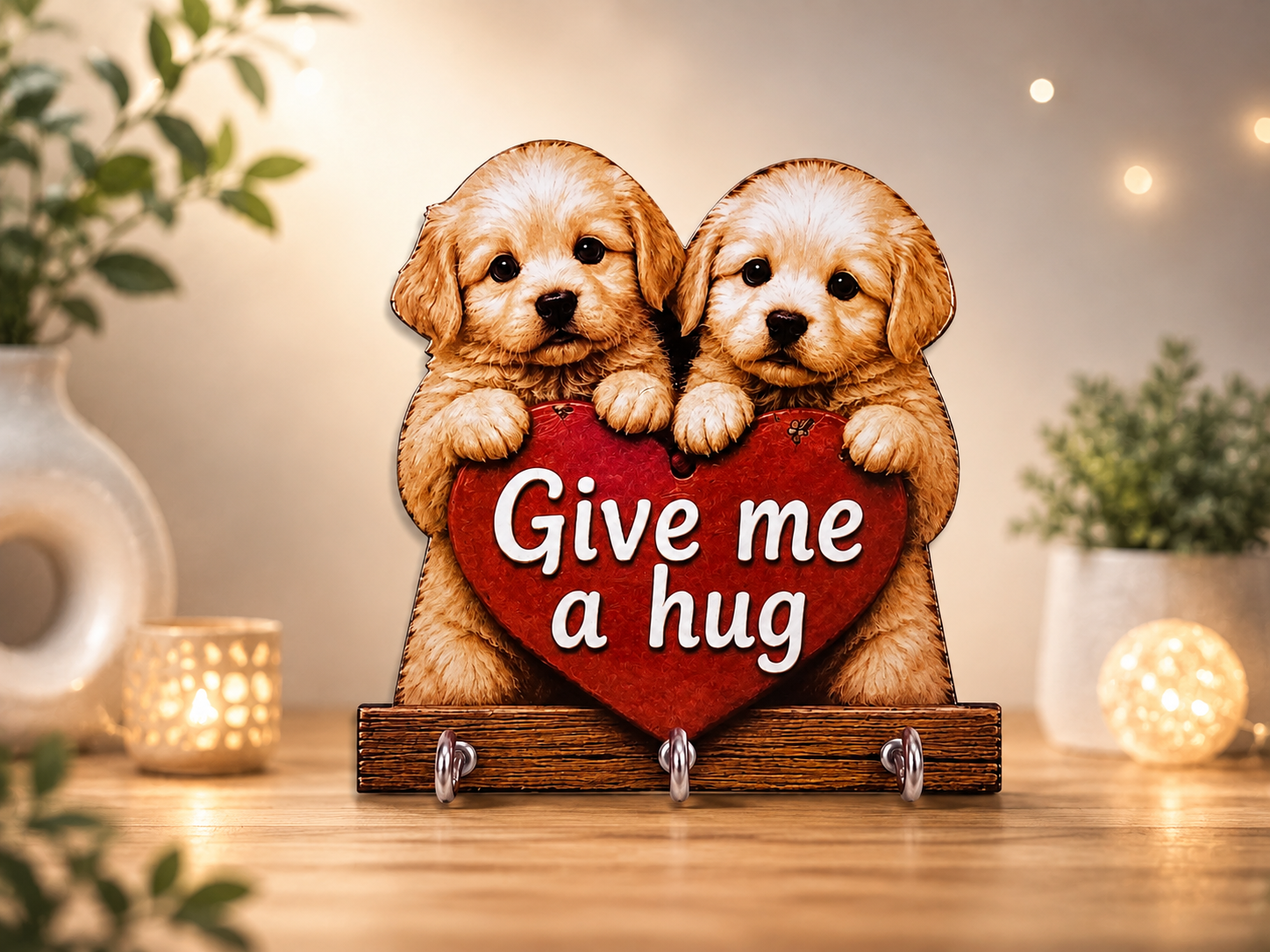 Give Me a Hug Keyholder