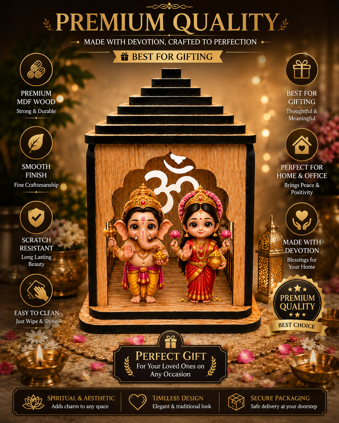 Lakshmi Ganesha Small Temple