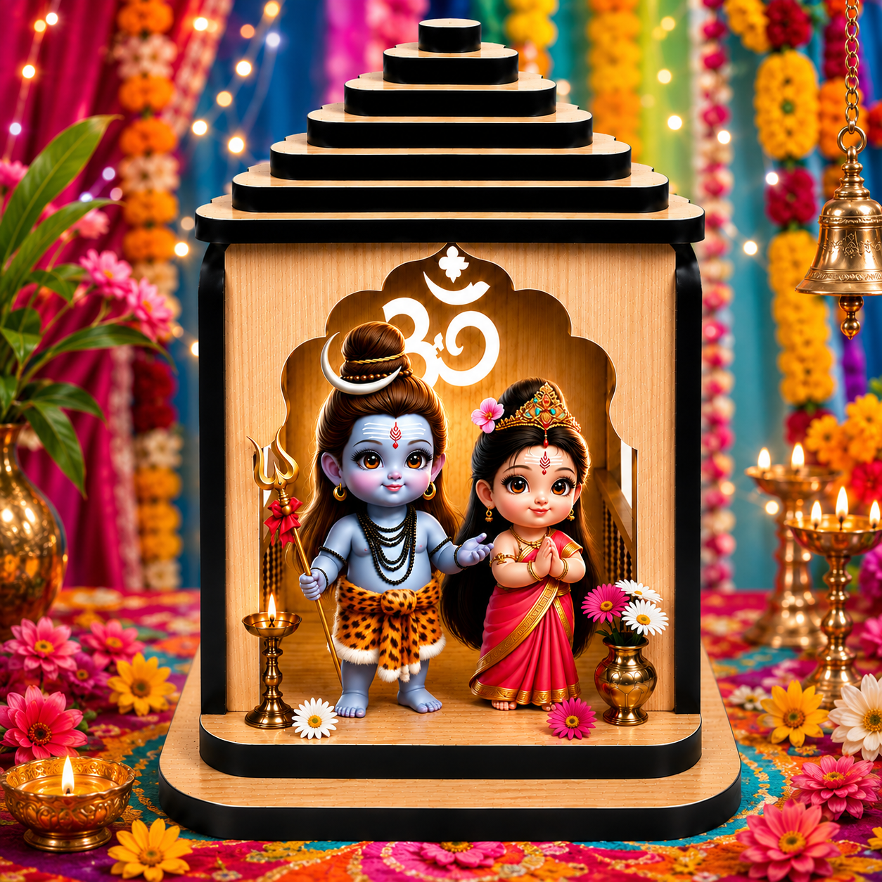 Shiv Parvati Small Temple 2