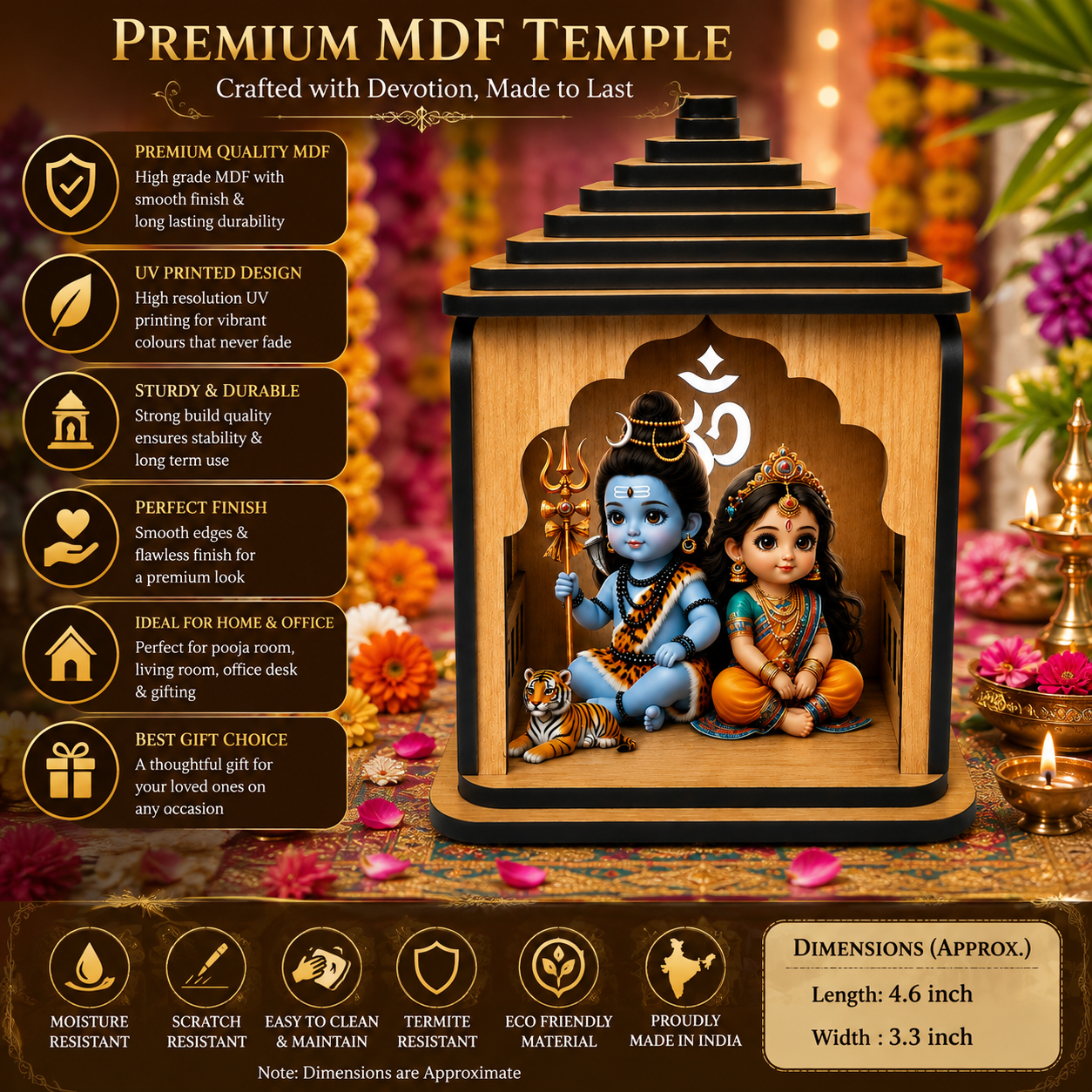 Shiv Parvati Small Temple 3