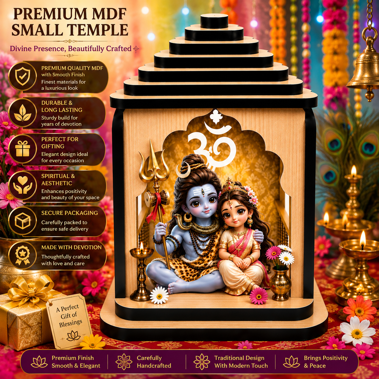 Shiv Parvati Small Temple