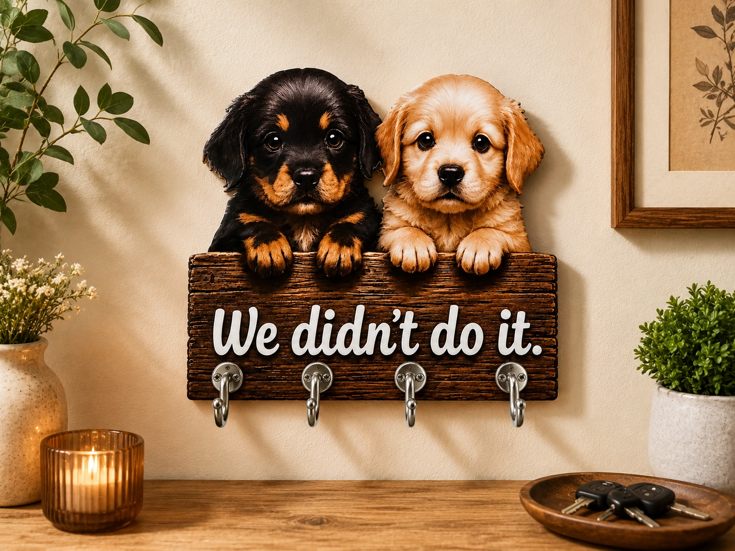 We Didn't Do It Keyholder
